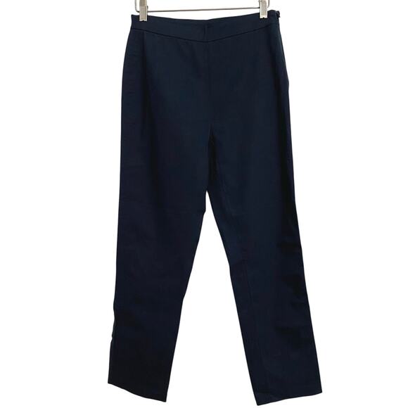 Kit And Ace Straight Leg Pant Ankle Navy Blue Women’s Size 4 Work Office Casual - Picture 2 of 10